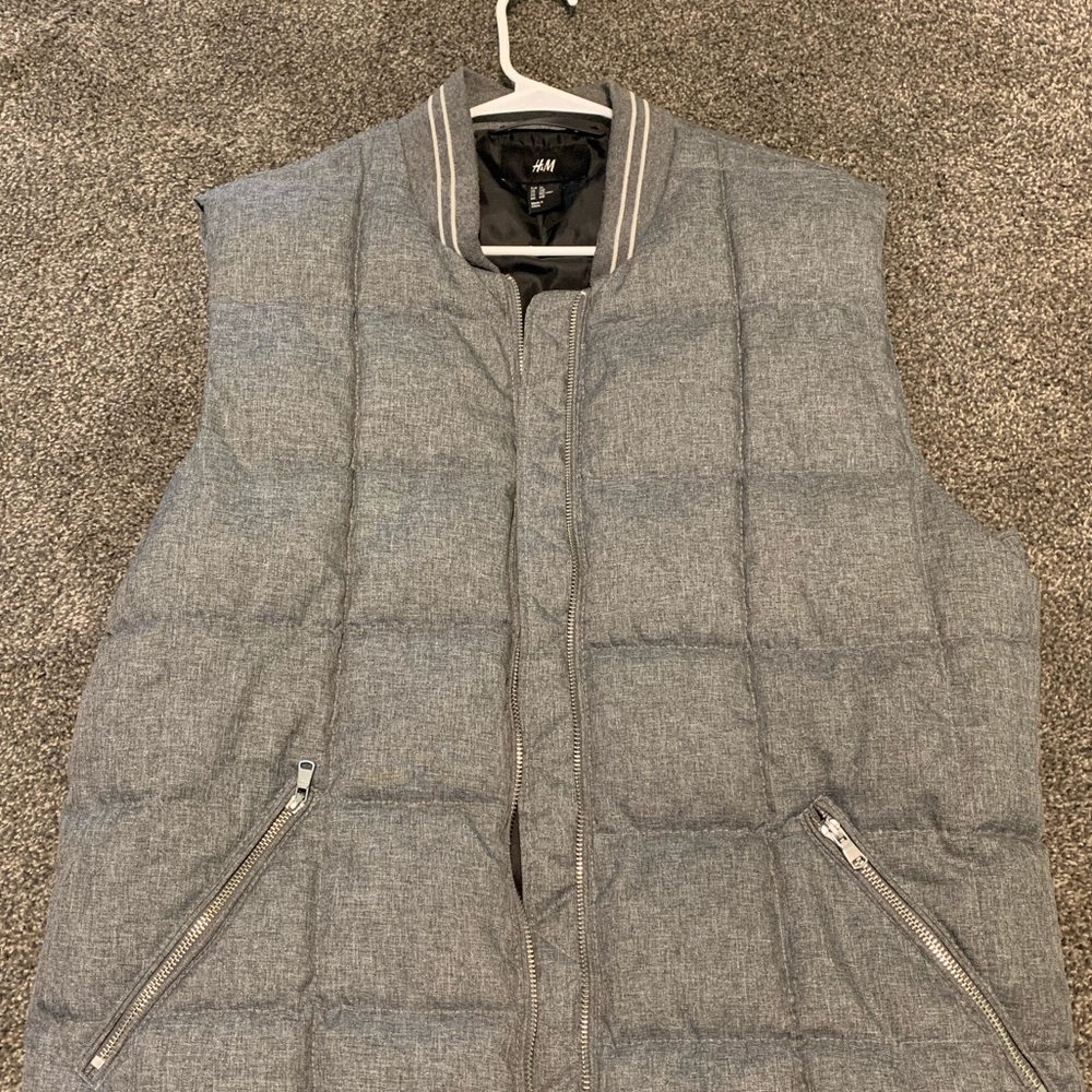MENS H&M GREY VEST